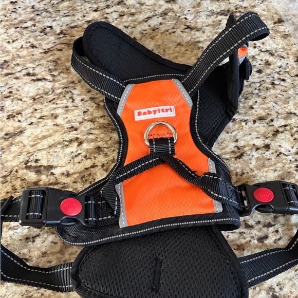 BABYLTRL No-Pull Adjustable Reflective Dog Harness
Size L orange - Picture 3 of 9